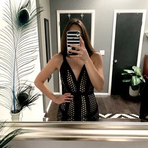 Venus Lace Detail Long Dress